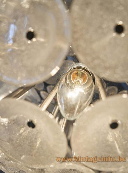 Cosack Bubble Glass Discs Chandelier 7