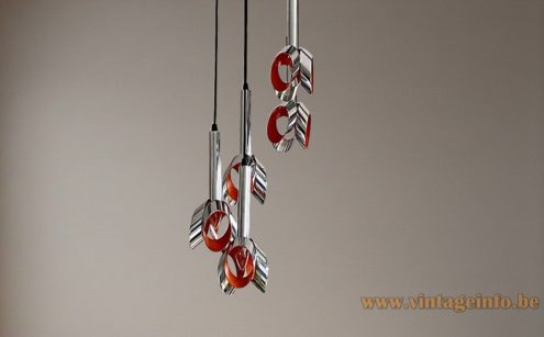 Massive Oval Rings Pendant Chandelier 3