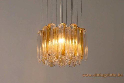 VeArt Quadrifoglio Tubes Chandelier 1