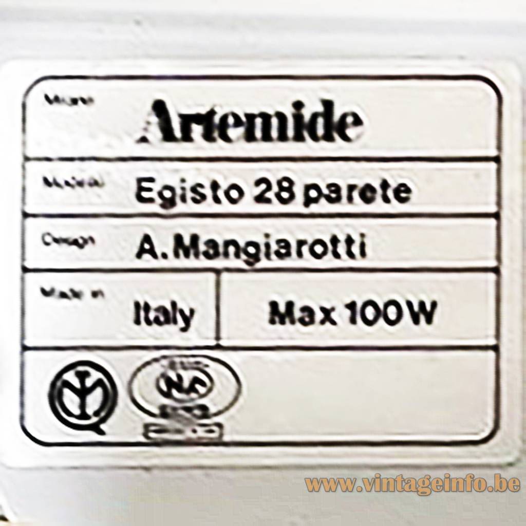 Artemide label