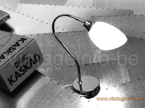 LINKE.PLEWA.DESIGN 1995 IKEA Kaskad desk lamp catalogue picture design: Heiko Linke Jens Plewa made by Brilliantleuchten Germany