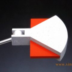 Linke.Plewa.Design Segma desk lamp prototype original 1988 design triangular winged lampshade first model design: Heico Linke & Jens Plewa