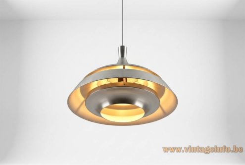 Schnieder Leuchten Aluminium Pendant Lamp 5