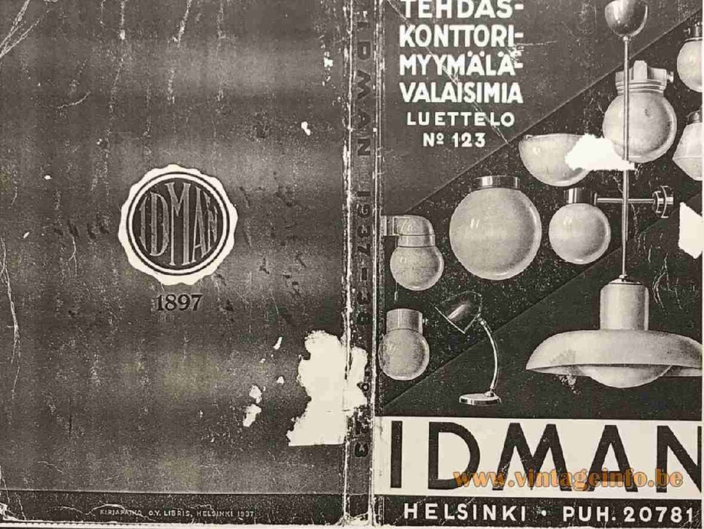 TRUE ly Human Idman Lighting Catalogue 123 – 1937 –Vintageinfo – All About Vintage  Lighting
