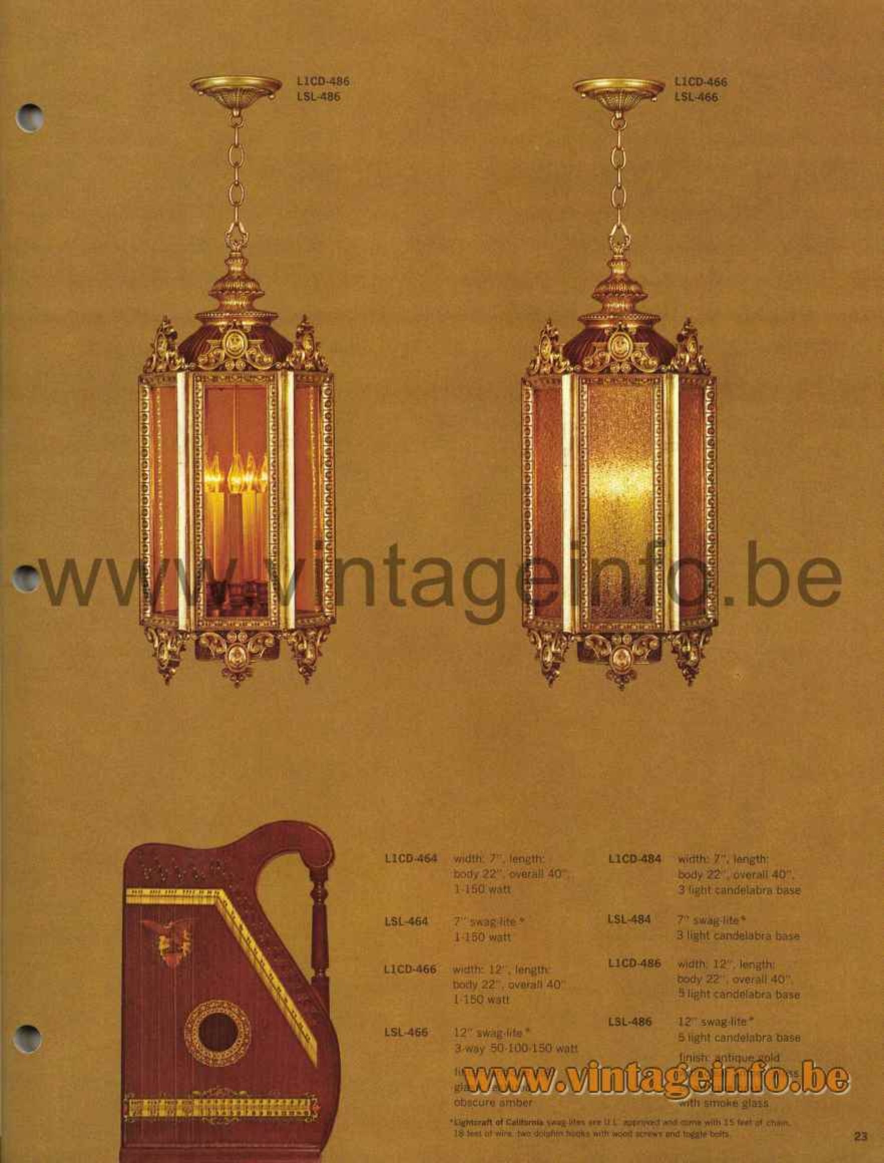 Lightcraft Of California 1960s Catalogue Vintageinfo All About