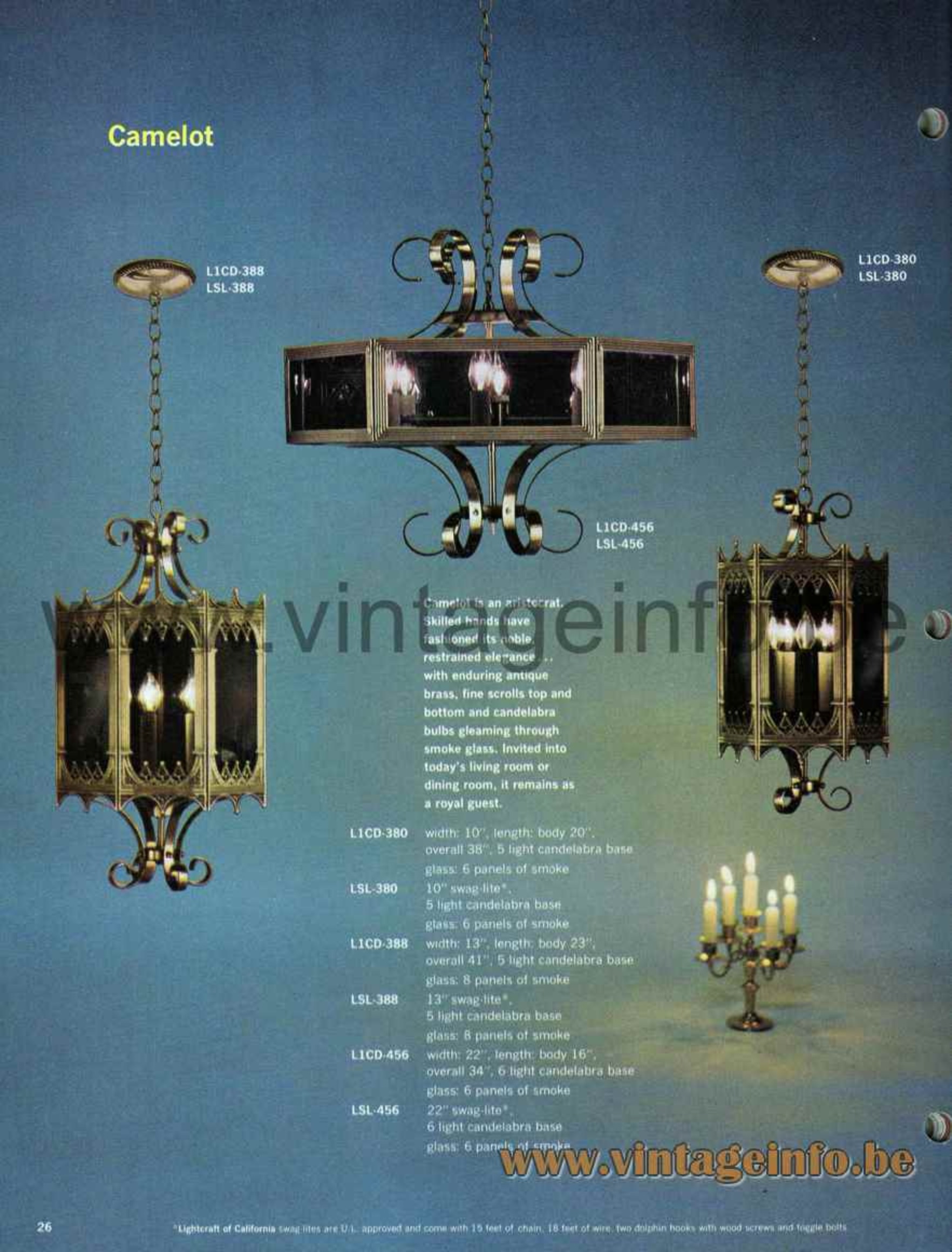 Lightcraft Of California 1960s Catalogue Vintageinfo All About